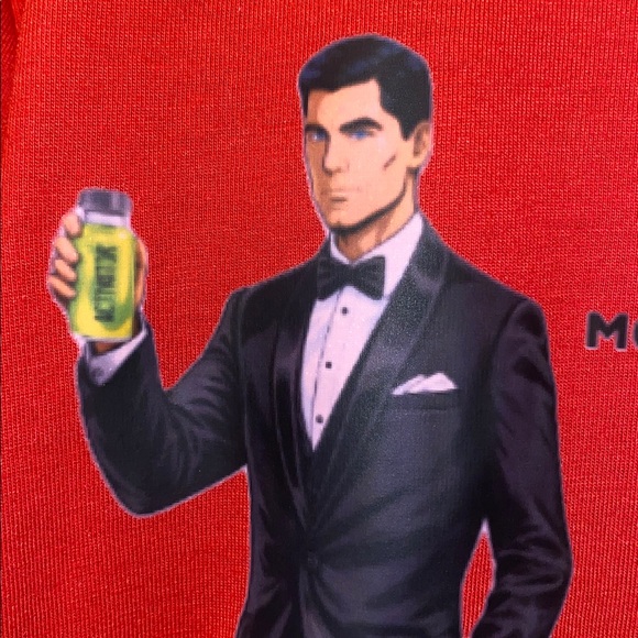 NWT!!  BOB BELCHER- ARCHER- THE SUBSTANCE parody tshirt - Picture 7 of 8